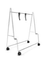 Billede af Please Wait To Be Seated Carry TV Stander H: 92 cm - Rustfri Stål M/Hjul