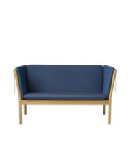 Billede af FDB Møbler J148 2 pers. Sofa Erik Ole Jørgensen L: 153 cm - Eg Natur/Dark Blue