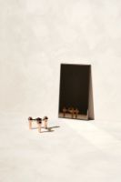 Billede af STOFF Nagel Candle Holder H: 6,9 cm - Rose Gold