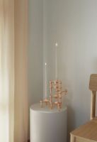 Billede af STOFF Nagel Candle Holder H: 6,9 cm - Rose Gold