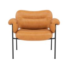 Billede af Fogia Bollo Armchair H: 71 cm - Vintage Cognac
