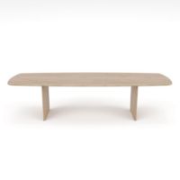 Billede af Sibast Furniture No 7 Dining Table Rectangular L: 240 cm - Sæbebehandlet Eg