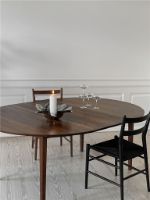 Billede af Sibast Furniture No 59 Dining Chair SH: 45 cm - Sort Bøg/Papercord Webbing Sort