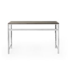 Billede af Vipp 430 Studio Desk 60x125 cm - Aluminium/Bosco Leather