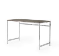 Billede af Vipp 430 Studio Desk 60x125 cm - Aluminium/Bosco Leather