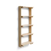 Billede af Form & Refine Beam Væg Hylde m. 5 Hylder B: 60 cm  - Fyrretræ 