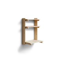 Billede af Form & Refine Beam Væg Kontor Hylde m. 3 Hylder B: 60 cm  - Fyrretræ 