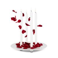 Billede af Wolff Nordic Zero Lysfad Ø: 34,5 cm - Hvid 