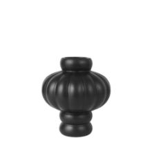 Billede af Louise Roe Balloon Vase #02 H: 20 cm - Ink Black
