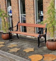 Billede af Wolff Nordic Classic Københavnerbænk L: 180 cm - Mahogni