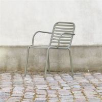 Billede af Mandalay Ivy Pipe Havestol SH: 43,5 cm - Olivengrøn
