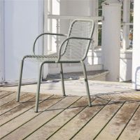 Billede af Mandalay Ivy Wire Havestol SH: 43,5 cm - Olivengrøn 