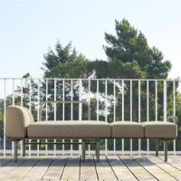 Billede af Mandalay Ivy Loungestol m. Udtræk SH: 42 cm - Olivengrøn 