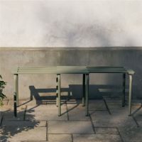 Billede af Mandalay Ivy Bænk m. Udtræk SH: 42 cm - Olivengrøn 