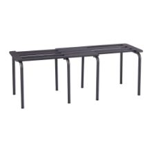 Billede af Mandalay Ivy Bænk m. Udtræk SH: 42 cm - Antracit