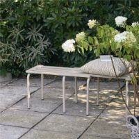 Billede af Mandalay Ivy Bænk m. Udtræk SH: 42 cm - Taupe