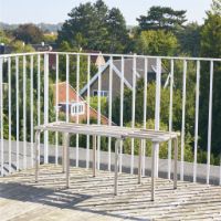 Billede af Mandalay Ivy Bænk m. Udtræk SH: 42 cm - Taupe