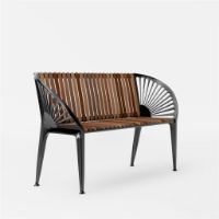 Billede af Nanna Ditzel City Bænk L: 180 cm - Olieret Mahogni 