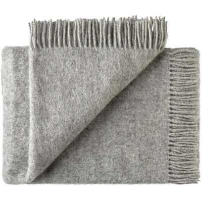 Billede af Silkeborg Uldspinderi Season Plaid 130x200 cm - Medium Grey