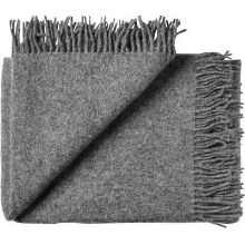 Billede af Silkeborg Uldspinderi Season Plaid 130x200 cm - Dark Nordic Grey 