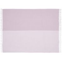 Billede af Silkeborg Uldspinderi Secret Plaid 130x190 cm - Blush/Rosa