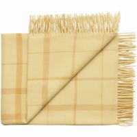 Billede af Silkeborg Uldspinderi Warp and Weft Balance Plaid 130x190 cm - Chamomile/Mustard