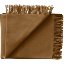 Billede af Silkeborg Uldspinderi Secret Plaid 130x190 cm - Ocher/Caramel