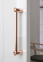 Billede af FROST NOVA2 Push-Pull 1989-3 Dobbelt Dørgreb - Børstet Kobber