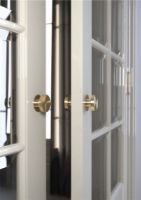 Billede af FROST NOVA2 Vest 1990 Dørgreb Ø: 5 cm - Børstet Guld