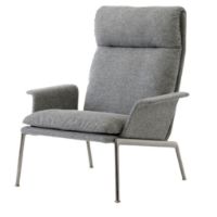 Billede af &Tradition Muno Lounge Chair m. Armlæn LN17 SH: 41 cm - Hallingdal 0126