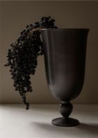 Billede af Audo Copenhagen Pavot Vase Ø: 16,4 cm - Mørkebrun
