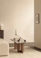 Billede af Audo Copenhagen Androgyne Lounge Table 120x45 cm - Natural Oak/Marble, Grey Galaxy 