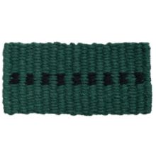 Billede af HAY Coco Door Mat Dot 80x40 cm - Green/Black
