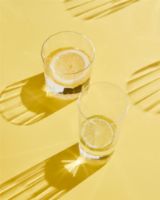 Billede af HAY Angle Glass Medium H: 10 cm - Clear