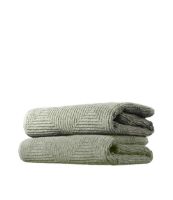 Billede af FDB Møbler R33 Kirkeby Strandhåndklæde 2 stk. 90x185 cm - Sea Spray 