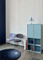 Billede af Verpan Pantop Ø23 Bordlampe H: 38cm - Light Blue/Glossy Airy Blue