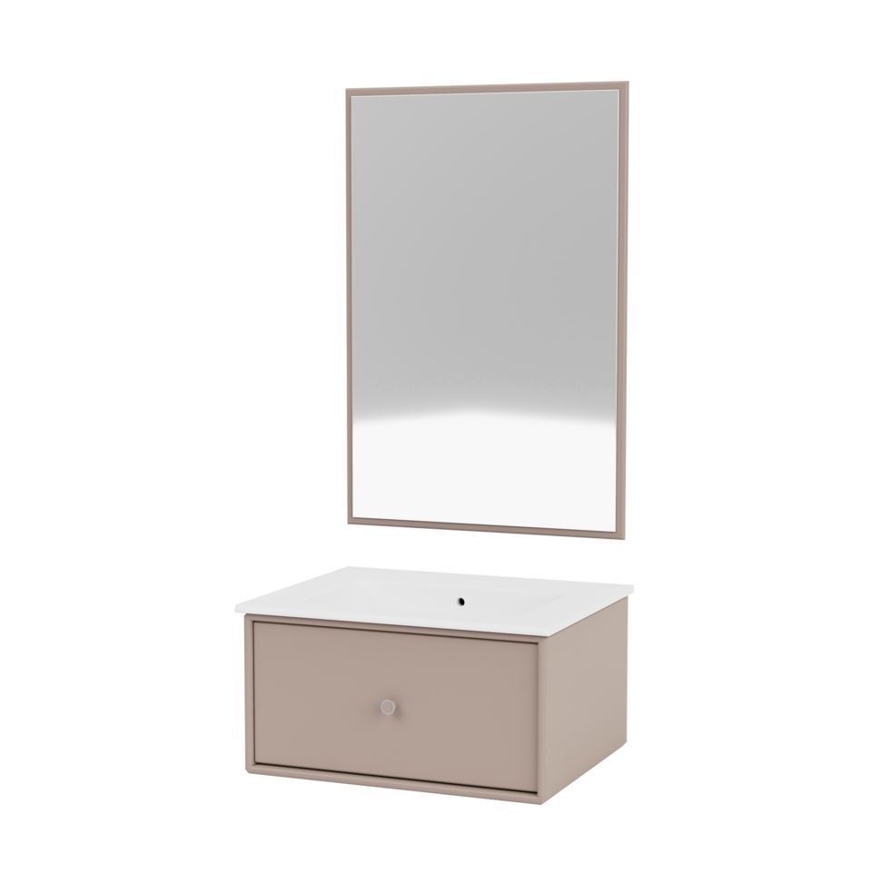 Billede af Montana Bathroom Type 1 - 137 Mushroom / Beige Grains Table Top