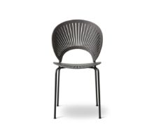 Billede af Fredericia Furniture 3398 Trinidad Stol SH: 45,5 cm - Grå/Flint