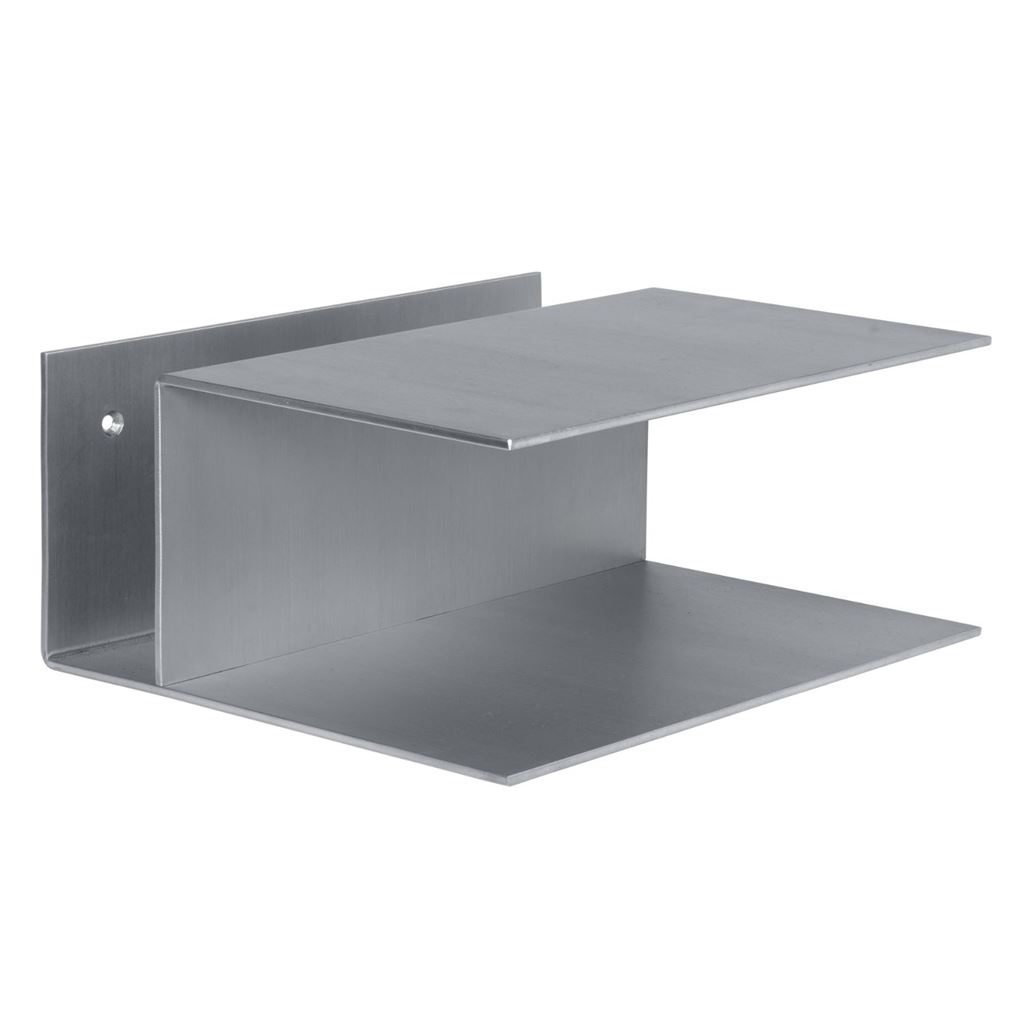 Billede af Ferm Living Lager Bedside Table B: 35 cm - Aluminium