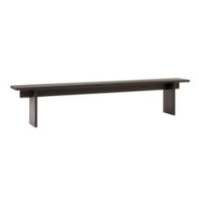 Billede af &Tradition Ita Bench OS6 L: 230 cm - Dark Stained Oak