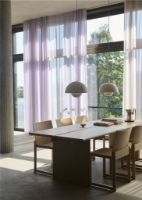 Billede af &Tradition Ita Dining Table OS1 L: 200 cm - Dark Stained Oak