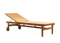 Billede af FDB Møbler Sammen Solvognssæt M8+M19 - Massiv Teak/Olieret Natur