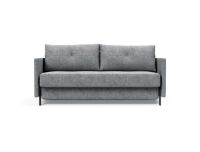 Billede af Innovation Living Cubed Sovesofa m. Armlæn L: 160 cm - Twist Granite/Mat Sort