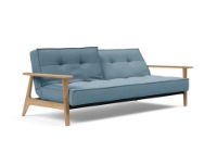 Billede af Innovation Living Splitback Frej Sovesofa L: 232 cm - Eg/Mixed Dance Light Blue