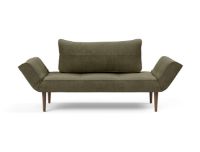 Billede af Innovation Living Zeal Styletto Daybed 72x178 - Mørkt Træ/Cordufine Pine Green
