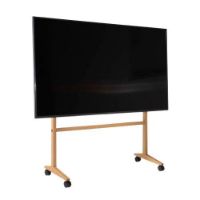 Billede af Kristian Juul SIKA TV-Stander H: 103 cm - Eg M/Hjul