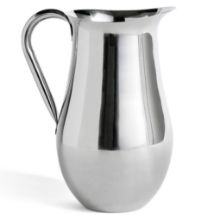 Billede af HAY Indian Steel Pitcher Tall H: 19,5 cm - Stainless Steel 