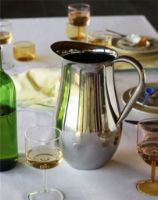 Billede af HAY Indian Steel Pitcher Tall H: 19,5 cm - Stainless Steel 