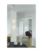 Billede af Shade ØS1 Wall Lamp - inkl. Shade Node Ø:13 cm - Sort/Hvid UDSTILLINGSMODEL