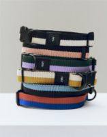 Billede af HAY Dogs Collar Flat M/L: 65 cm - Blue/Black 